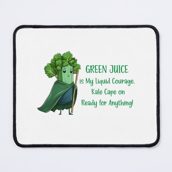 Item preview, Funny Green juice is my liquid courage, kale superhero designed and sold by tita74.