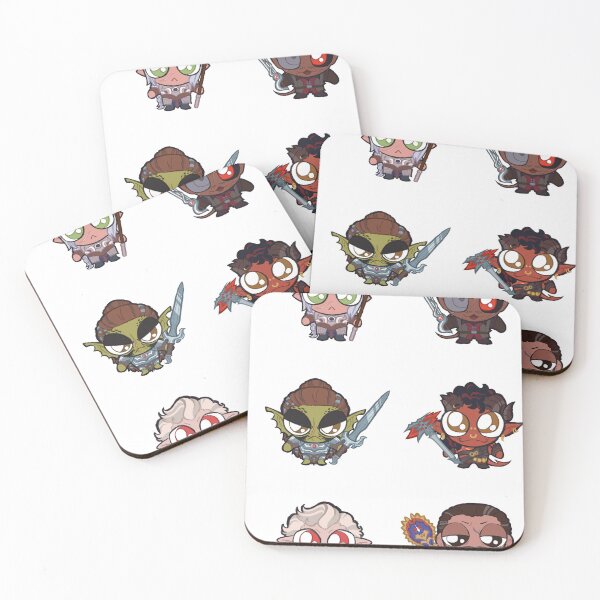 Item preview, baldur's gate 3's little guys designed and sold by irradiatedsnake.