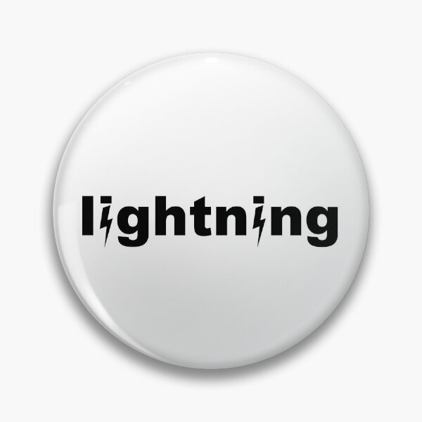 Item preview, Lightning logo designed and sold by TeeNameHut.