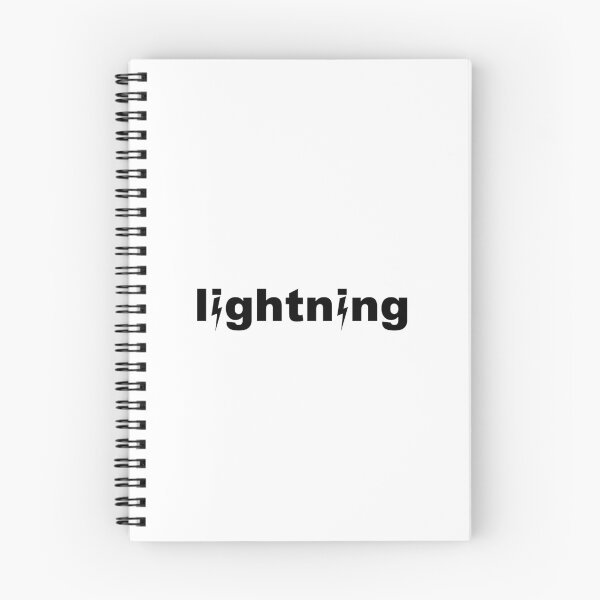 Item preview, Lightning logo designed and sold by TeeNameHut.
