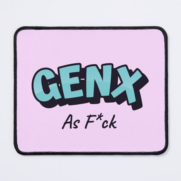 Item preview, NEON light Blue GENX AF Logo designed and sold by GenXaf.