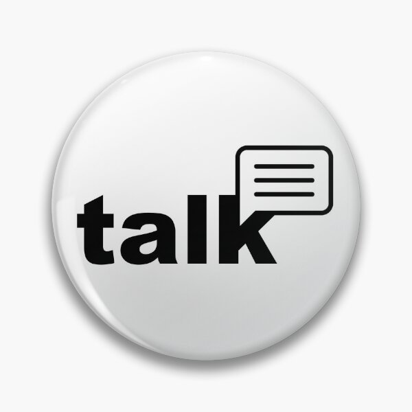 Item preview, Talk logo designed and sold by TeeNameHut.