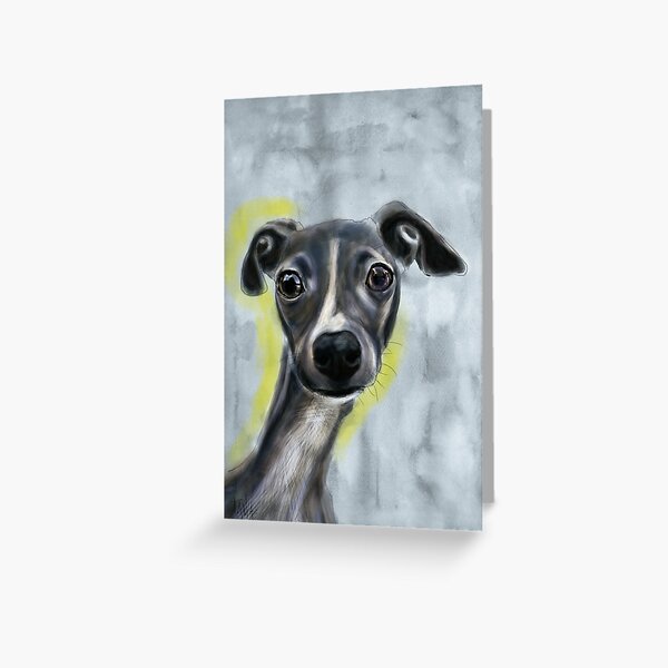 Italian Greyhound Greeting Card