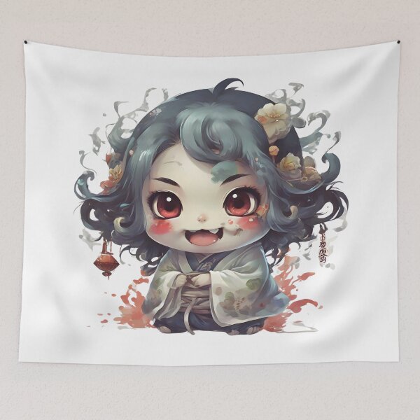 Item preview, Mischievous Kawaii Dark Yokai designed and sold by ARIUSTR.