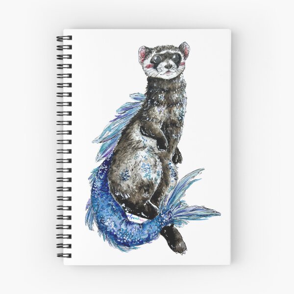 Item preview, Ferret Mermaid designed and sold by Aquabunart.