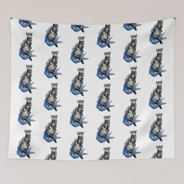 Item preview, Ferret Mermaid designed and sold by Aquabunart.