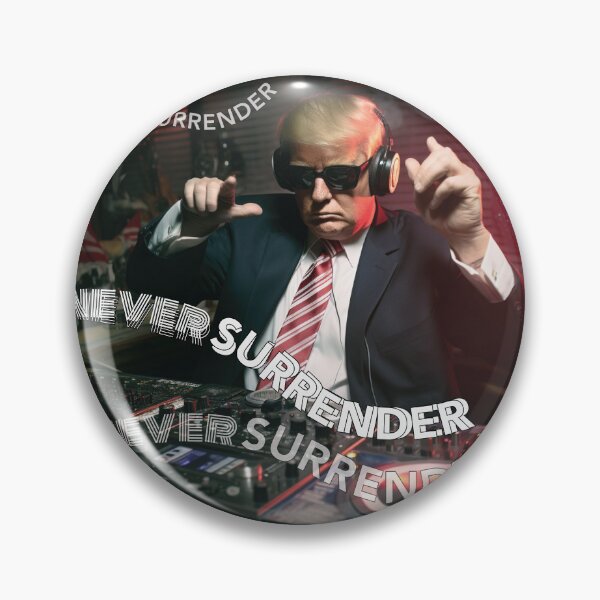 Item preview, Donald Trump Never Surrender designed and sold by WOYEJun.