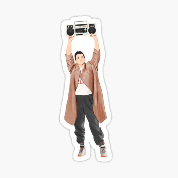 Item preview, Say Anything Watercolor Lloyd Dobbler designed and sold by AudreyBagelArt.