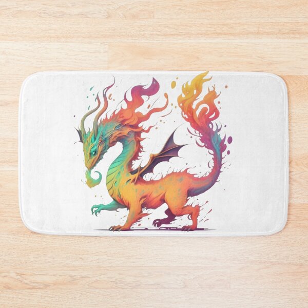 Item preview, Whimsical Colorful Dragon designed and sold by DragonRealms.