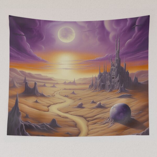 Item preview, Surreal desertscape designed and sold by Salem3one.