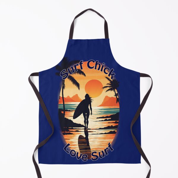 Item preview, Surf Chick Sunset Stroll: Embrace the Love for Surf designed and sold by leyfinder.