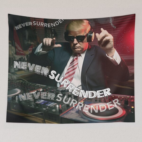 Item preview, Donald Trump Never Surrender designed and sold by WOYEJun.