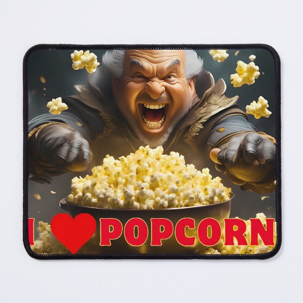 Item preview, I love popcorn designed and sold by Purrz.