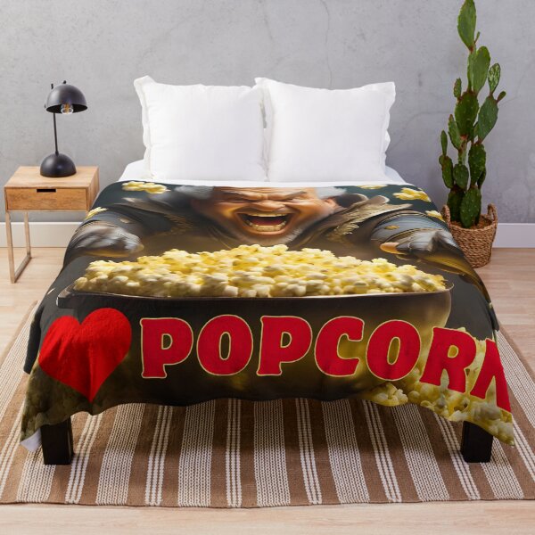 Item preview, I love popcorn designed and sold by Purrz.