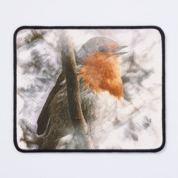 Item preview, Robin redbreast bird festive  designed and sold by GingaDesigns.