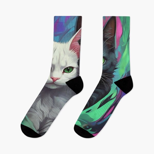 Item preview, yin yang cats designed and sold by baspettersen.