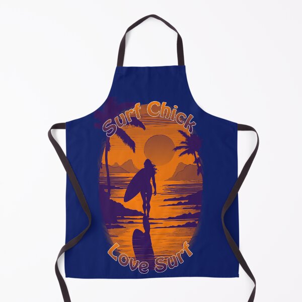 Item preview, Surf Chick Sunset Stroll: Embrace the Love for Surf designed and sold by leyfinder.