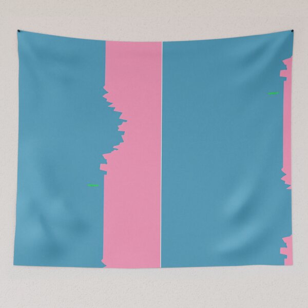 Item preview, Pink and Blue Fragment Print by dePace' designed and sold by mrpropcake.