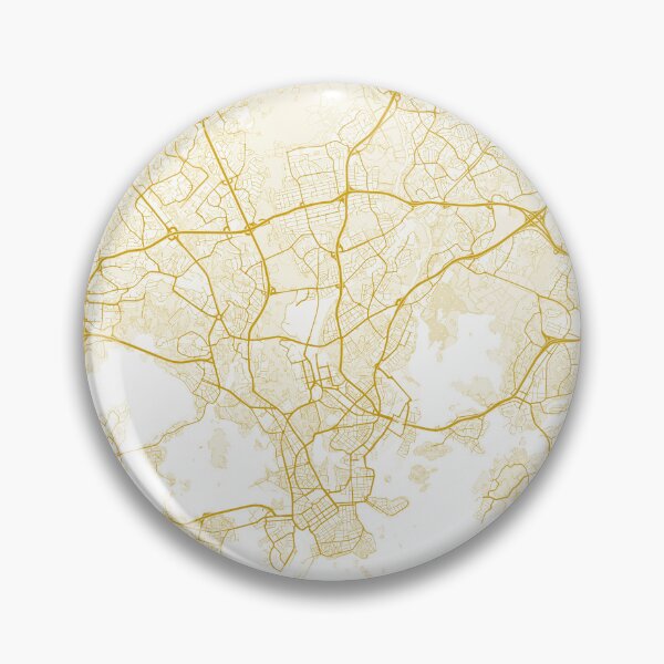 Item preview, Helsinki City Map designed and sold by feether-store.