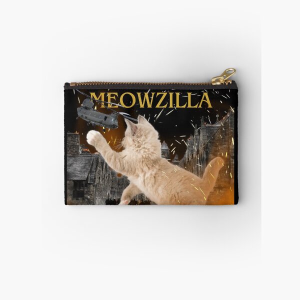 Item preview, Meowzilla the destroying monster  His specialty is destroying furniture and your home, catzilla, cat designed and sold by attakorn.