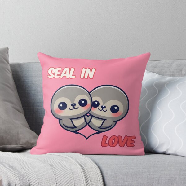 Item preview, Seal hugging in love designed and sold by TeeNameHut.