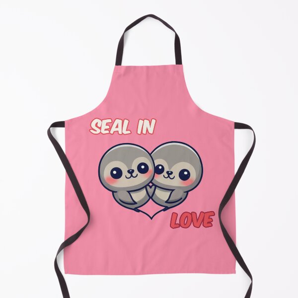Item preview, Seal hugging in love designed and sold by TeeNameHut.