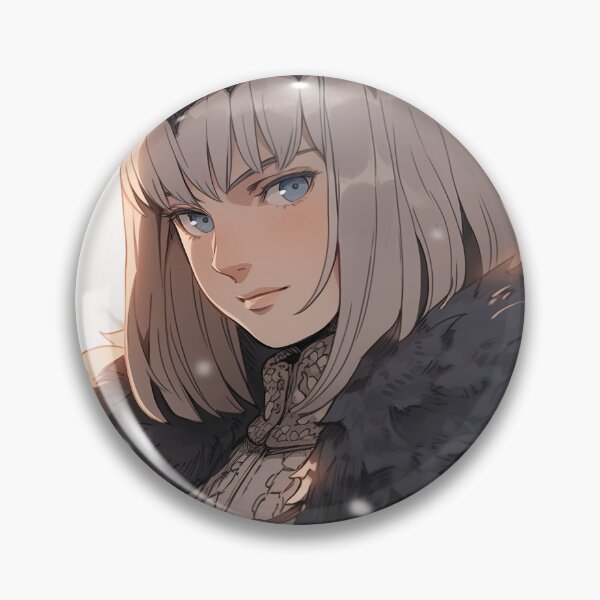 Item preview, Icy Gaze Winter Queen Anime Girl designed and sold by bubblegoth.