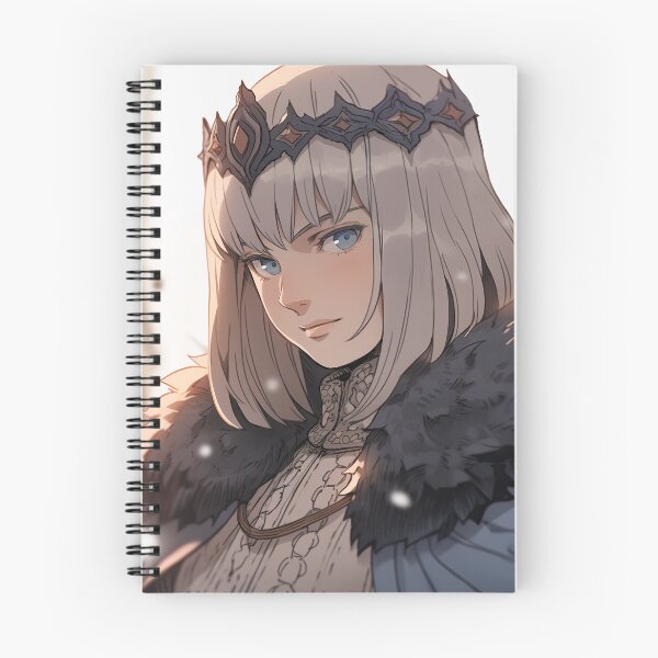 Item preview, Icy Gaze Winter Queen Anime Girl designed and sold by bubblegoth.