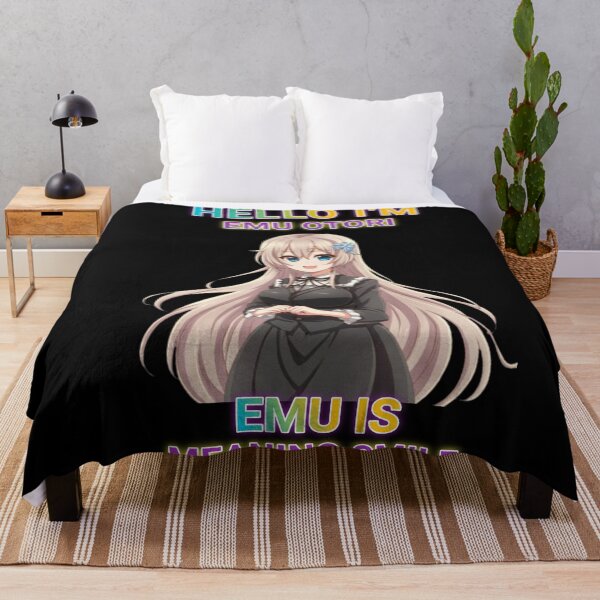Item preview, "Funny Emu Is Meaning Smile ",- "Emu Otori Quote Meme" designed and sold by Obinne.