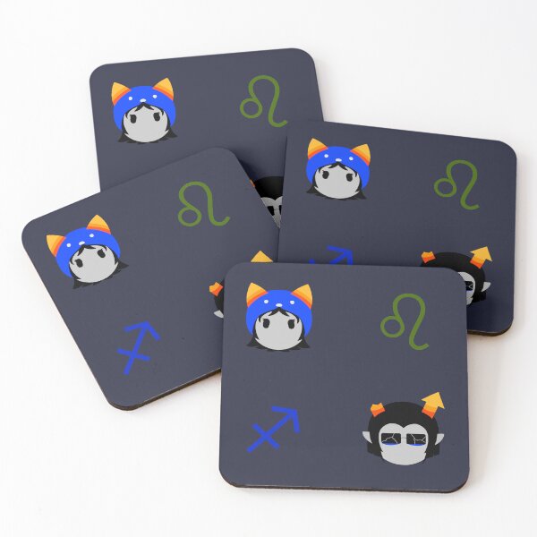Item preview, Chibi Nepeta and Equius designed and sold by Jaytaku.