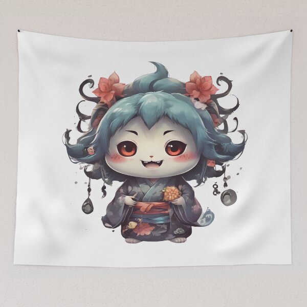 Item preview, Mischievous Kawaii Dark Yokai designed and sold by ARIUSTR.