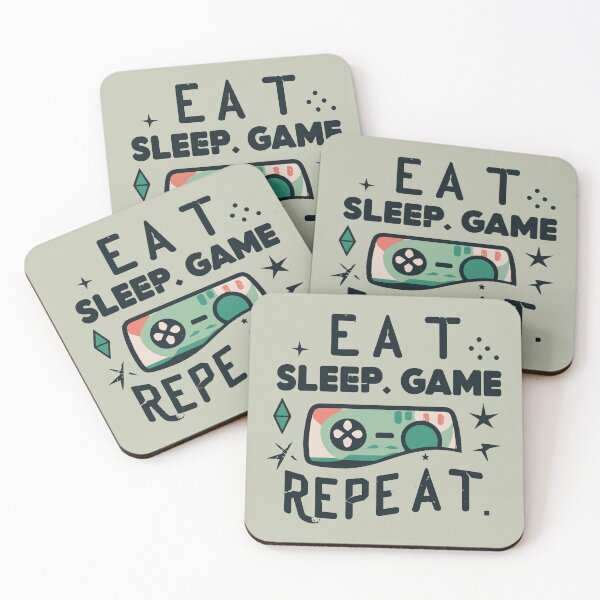 Item preview, Eat, Sleep, Game, Repeat: The Limitless Cycle designed and sold by VoyteksDesigns.