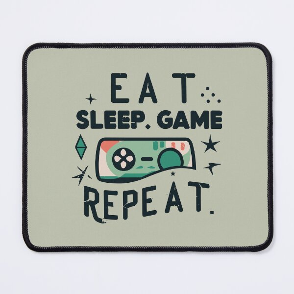 Item preview, Eat, Sleep, Game, Repeat: The Limitless Cycle designed and sold by VoyteksDesigns.