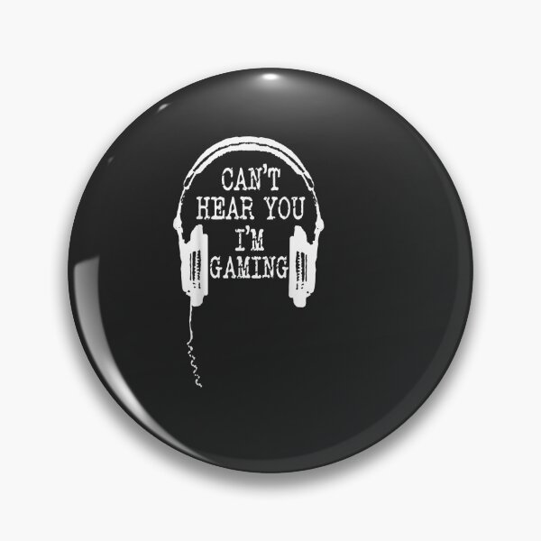 Item preview, Funny Gamer Headset I Can't Hear You I'm Gaming designed and sold by LifeIsTooShirt.
