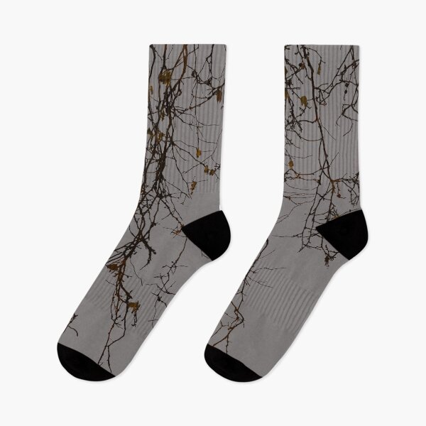Item preview, Marple tree in winter in dark grey background  designed and sold by ColorandColor.