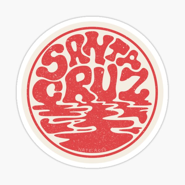 Santa Cruz Stickers for Sale