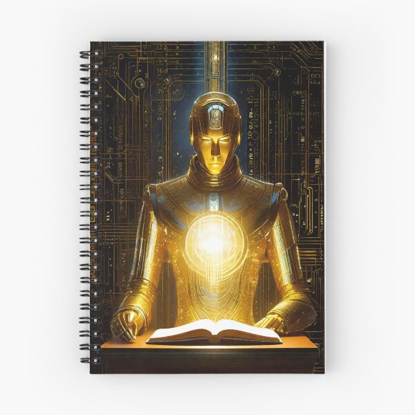 Item preview, Golden Robot  designed and sold by MatrixTattoo.