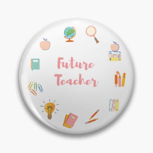 Item preview, Future Teacher Transparent Circle designed and sold by oliviajean30.