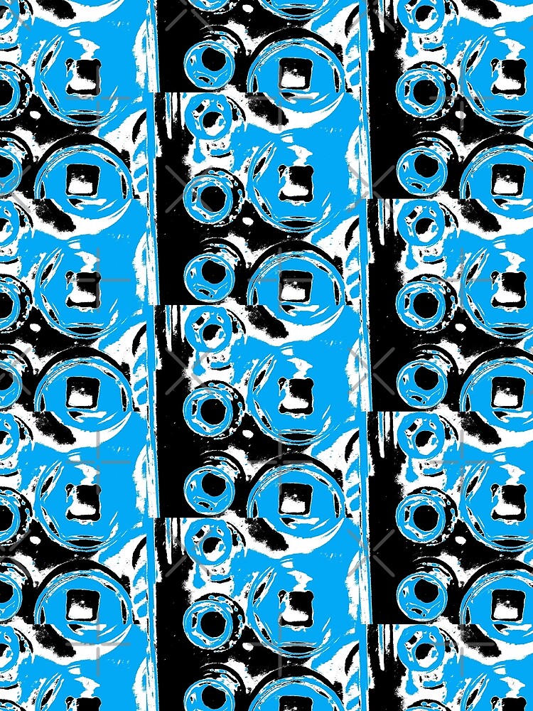 Thumbnail 4 of 4, Graphic T-Shirt, Blue Rackets designed and sold by Random-Designz.