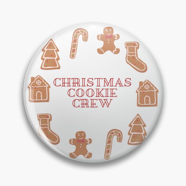 Item preview, Christmas Cookie Crew Circle Transparent designed and sold by oliviajean30.