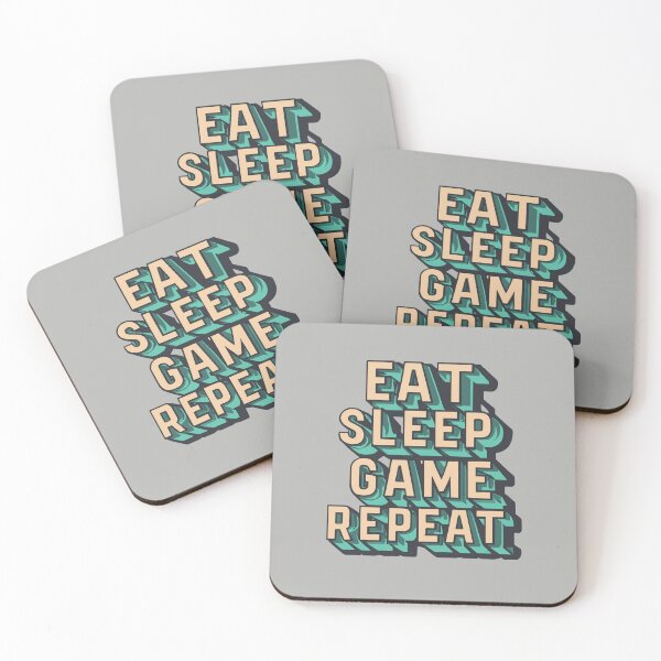 Item preview, Eat, Sleep, Game, Repeat: The Limitless Cycle designed and sold by VoyteksDesigns.