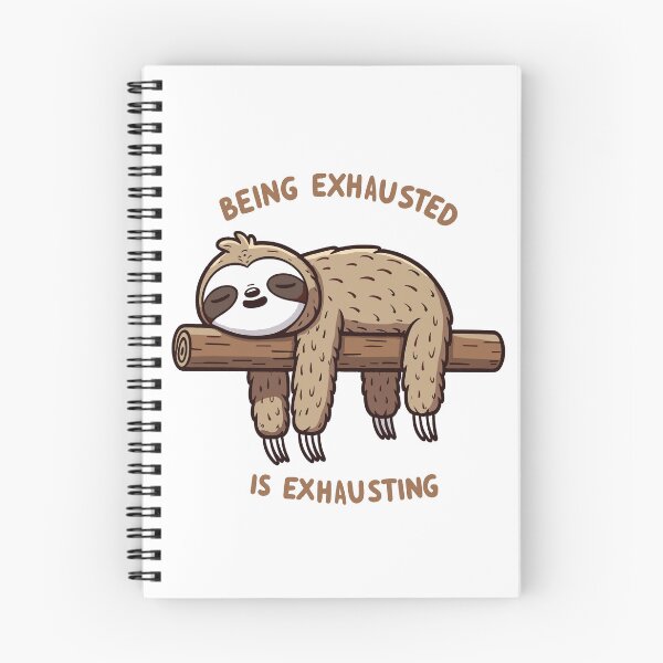 Item preview, Exhausted Sloth  designed and sold by Gkinoki.