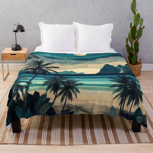 Item preview, Secluded Beach - Geometric - Relaxing Walk designed and sold by HausKatz.