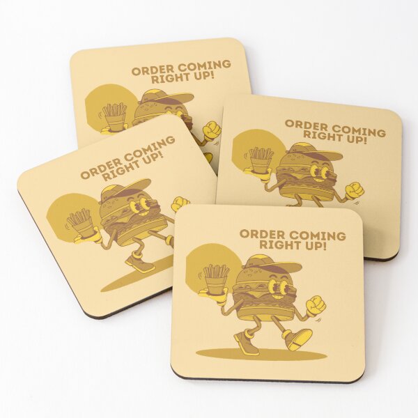 Item preview, Order Coming Right Up Retro Fast Food  designed and sold by Lisa Mastin.