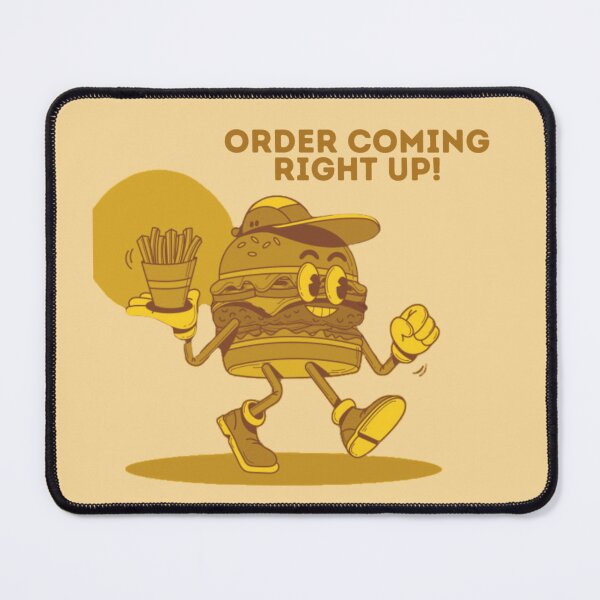 Item preview, Order Coming Right Up Retro Fast Food designed and sold by Lisa Mastin.