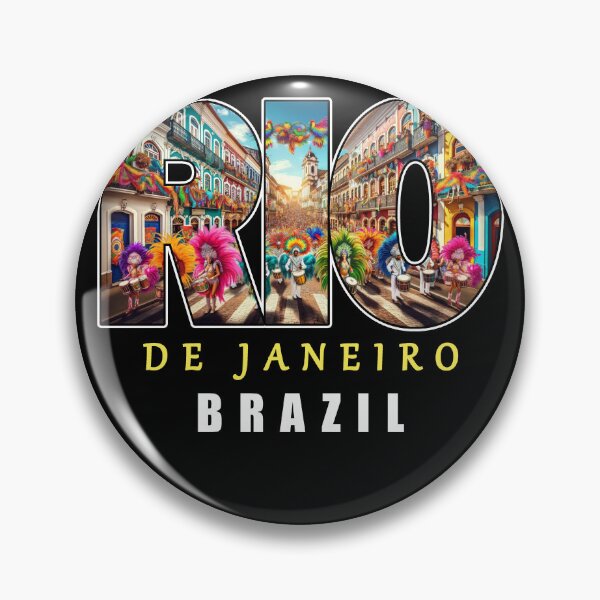 Item preview, Rio de Janeiro Festive Carnival T-Shirt designed and sold by SambaStyles.