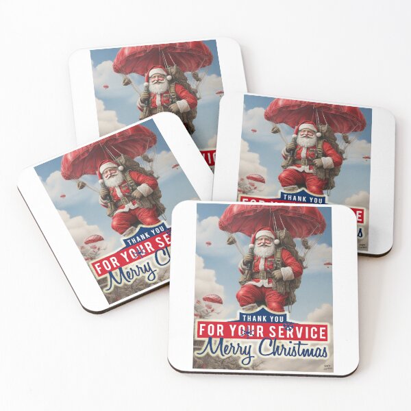 Item preview, Thank you for your Service; Merry Christmas; designed and sold by StickerApe.