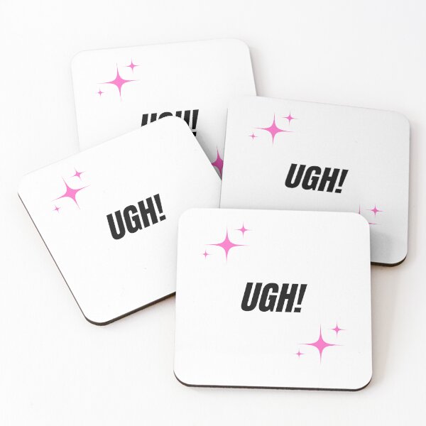 Item preview, Ugh! Sparkly Chic Pink Angsty designed and sold by Bridge Mongs.