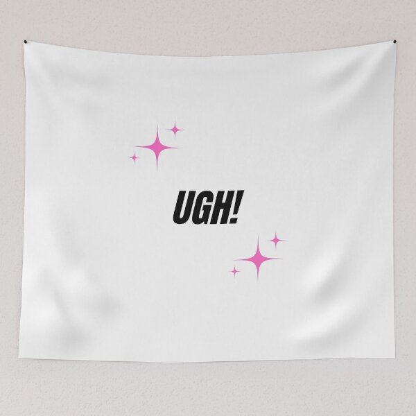 Item preview, Ugh! Sparkly Chic Pink Angsty designed and sold by Bridge Mongs.