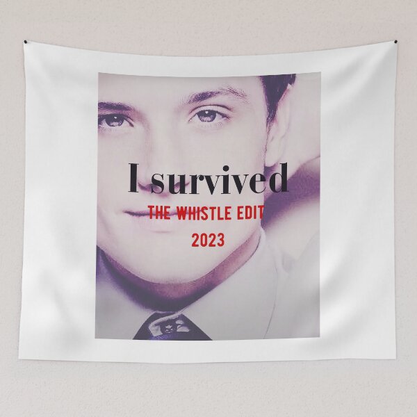 Item preview, I Survived The Josh Hutcherson Whistle Edit designed and sold by Bridge Mongs.